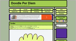 Desktop Screenshot of doodleperdiem.com